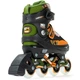 Роликовые коньки SFR Pixel green-orange 33-37 SFR580-GO - изображение 3