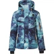 Лыжная и сноубордическая куртка для девочки Rehall Karina Jr 2021 graphic mountainss aqua 116 60100-3012 - изображение 1