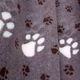 Коврик для собак Vetbed Big Paws brown 80х100 см (VB-033) - изображение 1