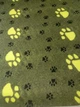 Коврик для собак Vetbed Big Paws green 160х300 см (VB-015-3) - изображение 4