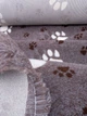 Коврик для собак Vetbed Big Paws brown 160х200 см (VB-033-2) - изображение 3