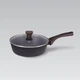 Сотейник Maestro MR-1216-24 24 см с гранитным покрытием с крышкой - изображение 1
