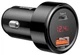 Адаптер автомобільний BASEUS Magic Series PPS with digital display 1USB / 1Type-C 6A QC4.0 / PD Black - зображення 3