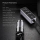 Автомобильное зарядное устройство BASEUS Enjoy |4USB, 5.5A|. Black - изображение 3