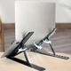 Регулируемая складная подставка для ноутбука LAPTOP STAND (черная) - изображение 2
