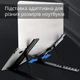 Регулируемая складная подставка для ноутбука LAPTOP STAND (черная) - изображение 4