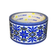 Клейкая лента Buromax "Вишиванка" 48мм 35м Синяя (BM.7007-68) - изображение 1