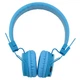 Бездротові Bluetooth Навушники з MP3 плеєром NIA-X2 Радіо блютуз Синій - зображення 2
