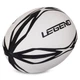 М'яч для регбі №4 для підлітків від 10 до 14 років LEGEND R-3298 білий-чорний - зображення 2
