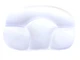 Анатомічна подушка для сну із ефектом пам'яті Egg Sleeper Біла AD - зображення 1