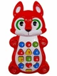 Дитячий музичний телефон Play Smart 7614 підсвічування, пісні, казки, вірші, проектор, режим навчання Лисичка - зображення 1