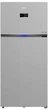 Холодильник с верхней морозильной камерой Beko 187x83.2х76.2, 465л, 165л, 2двери, A++, SN-T, нержавеющая сталь (RDNE700E40XP) - изображение 1