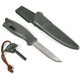 Нож туристический с огниво Light My Fire FireKnife BIO 2in1, Sage Green (LMF 2121113110) - изображение 1