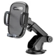 Автотримач для телефона BOROFONE BH53 Windy center console car holder Black Grey (6931474751867) - изображение 1