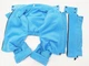 Комбинезон для собак флис 2XL 35/60 см универсал голубой (3033) - изображение 4