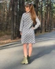 Итальянское трикотажное платье Lara L/XL серое - изображение 2