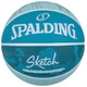 Баскетбольний м'яч Spalding Sketch Crack (розмір 7), - зображення 1
