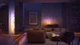Світильник настільний розумний Philips Hue Signe, 2000K-6500K, RGB, Gradient, ZigBee, Bluetooth, димування 55 см Білий (915005986901) - зображення 5