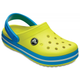 Сабо Crocs Crocband Kids Clog 33 р 20.1-20.8 см Детские Желто синие 204537-J2 Peony Tennis Ball Green/Ocean - изображение 2