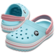 Сабо Crocs Crocband Kids Clog 27 р 15.8-16.6 см Детские Светло голубые 204537-C10 Ice Blue/White - изображение 1