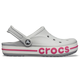 Сабо Crocs Bayaband Clog 37 р 23.2-24 см Светло серые 205089-M5/W7 Light Grey/Candy Pink - изображение 3