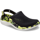 Сабо Crocs LiteRide 360 Marbled Clog 38 р 24.3-24.8 см Черные с желтым 206708-M6/W8 Black/Citrus - изображение 2