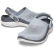 Сабо Crocs LiteRide 360 Clog 37 р 23.2-24 см Светло серые 206708-M5/W7 Light Grey/Slate Grey - изображение 3
