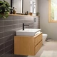 Cмеситель для умывальника однорычажный HANSGROHE Rebris E черный латунь с донным клапаном 72557670 - изображение 6