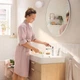 Cмеситель для умывальника однорычажный HANSGROHE Rebris S хром латунь с донным клапаном 72510000 - изображение 8