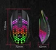 Мышь беспроводная игровая бесшумная с подсветкой HYSJ T500 Black - изображение 12