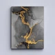 Модульна картина Холстович Luxury Golden Abstract 150х60 см. Мармурова картина з абстракцією для вітальні, спальні, кухні, офісу, інтер'єру - зображення 7