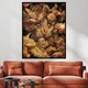 Картина Холстович Red cat 30x40 см. Інтер'єрна картина рудий кіт для офісу, вітальні, спальні, кухні - зображення 3