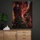 Картина Холстович Black panther 45x60 см. Картина з пантерою для офісу, вітальні, спальні, кухні, інтер'єру - зображення 1