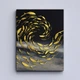 Модульная картина Холстович Abstraction Gold Fish And Birds 90х40 см. Интерьерная картина с абстракцией в гостиную, спальню, кухню, офис - изображение 6