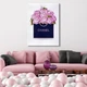 Картина Холстович Flower luxury 30x40 см. Картина с букетом Шанель для офиса, гостиной, кухни, спальни, интерьера - изображение 4