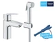 Cмеситель для гигиенического душа GROHE Start на умывальник с лейкой однорычажный хром латунь 23123003 - изображение 5