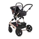 Детская коляска Lorelli Lora set Luxe Black - изображение 6