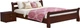 Кровать Estella Диана 180х190 ordf Массив 2Л4 Каштан (7201016027) - изображение 1