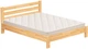 Кровать Estella Рената Люкс 120х190 ordf Щит 2Л4 Бук (9201556027) - изображение 2
