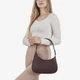 Сумка женская кожаная кросс-боди средняя Regina Notte Сrossbody 3315 Бордовый - изображение 2