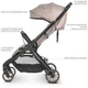 Коляска прогулянкова El Camino ORION Sand Beige (ME 1084) - изображение 3