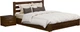 Кровать Estella Селена 120х200 ordf Щит 2Л4 Темный орех (8300261027) - изображение 1