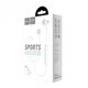 Навушники Bluetooth 4.2 Hoco Wonderful sports ES21 105 дБ white - зображення 2