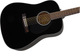 Акустическая гитара Fender CD-60S Black WN - изображение 3