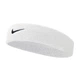 Пов'язка на голову Nike Swoosh Headband для фітнесу білий (N.NN.07.101.OS) - зображення 1