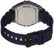 Наручные повседневные часы Casio W-216H-2BVDF Синие с оранжевым - изображение 3