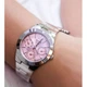 Жіночі годинники Casio LTP-2069D-4AVEG Модні Рожеві з сріблястим - зображення 4