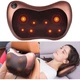Роликовый массажер SmartUS Massage pillow 4 массажная подушка с инфракрасным подогревом для массажа спины и шеи автомобильная GHM 8028 (v2473) - изображение 2