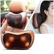 Роликовый массажер SmartUS Massage pillow 4 массажная подушка с инфракрасным подогревом для массажа спины и шеи автомобильная GHM 8028 (v2473) - изображение 4