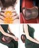 Роликовый массажер SmartUS Massage pillow 4 массажная подушка с инфракрасным подогревом для массажа спины и шеи автомобильная GHM 8028 (v2473) - изображение 5